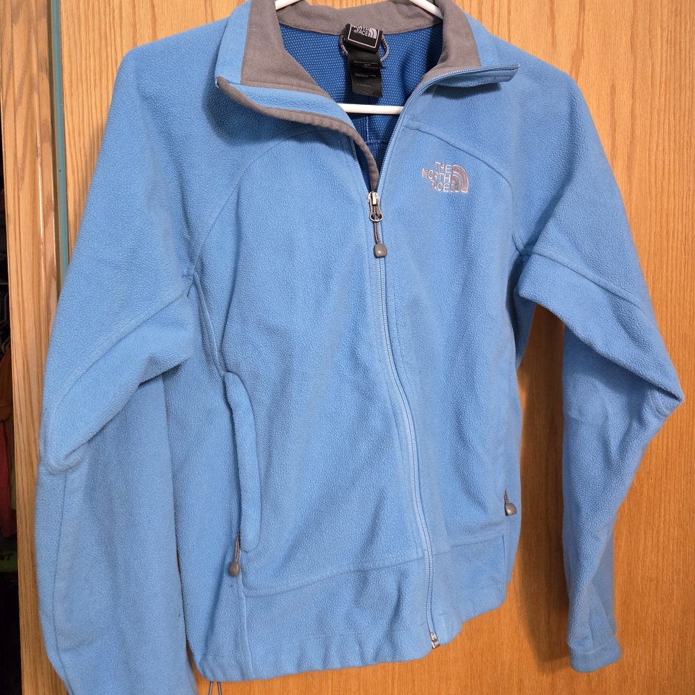 The North Face Light Blue Fleece Jacket
